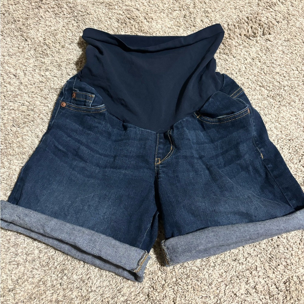 Maternity Denim Shorts